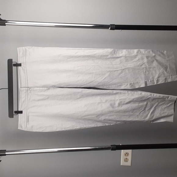 Avenue Silver Gray Stretch Curvy Ankle Fit Pant - Picture 1 of 8